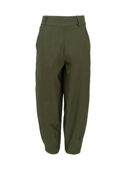 BLACK COLOUR BUKSER, BCBEVERLY BARREL PANT, DK ARMY